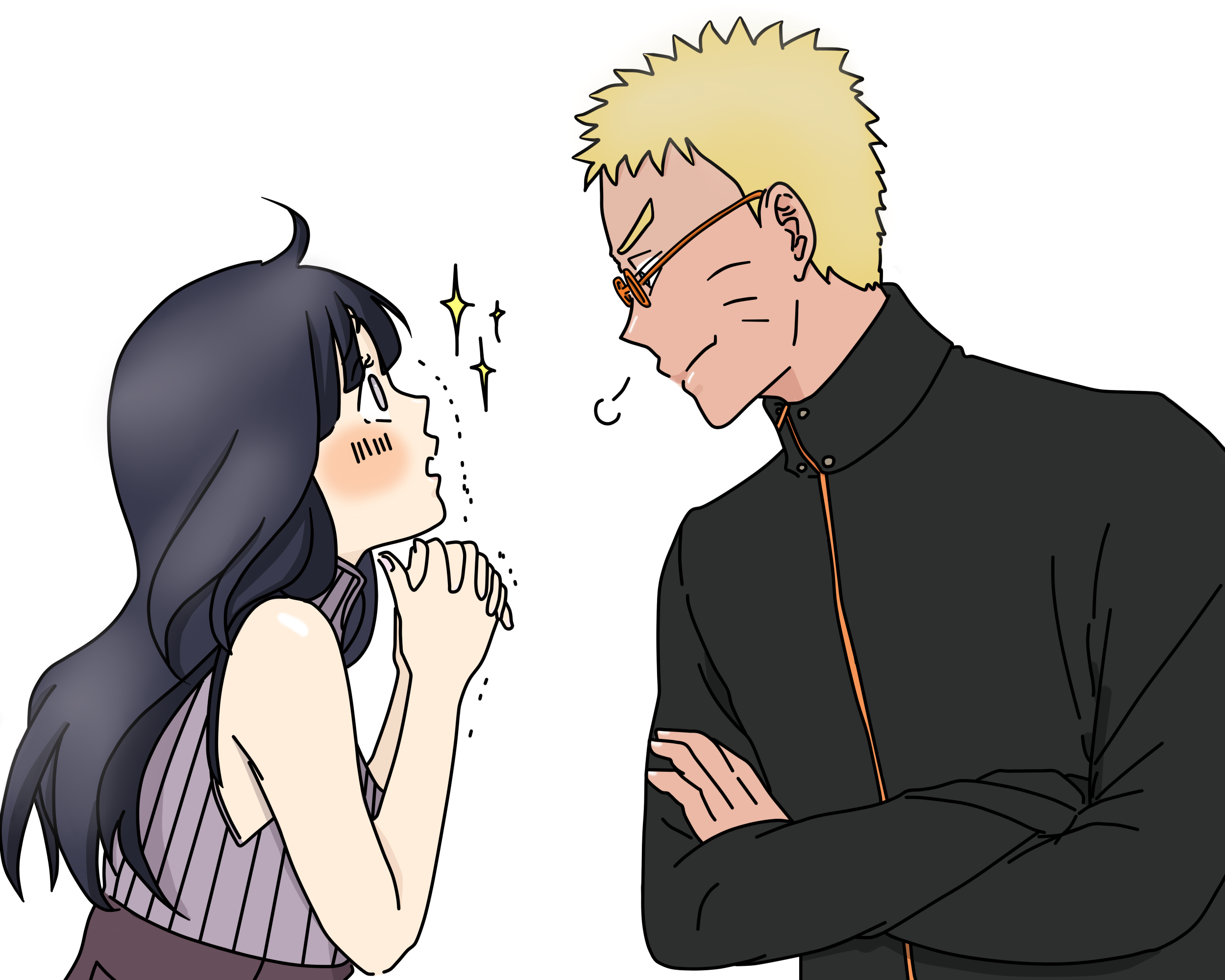 NaruHina Naruto Kakkoii