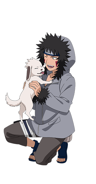Kiba Inuzuka and Akamaru by AiKawaiiChan on DeviantArt