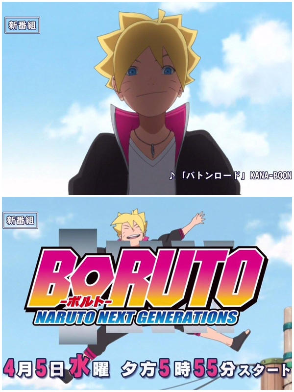 Twitter oficial de 'Boruto' divulga novo pôster do anime