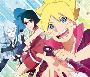 Boruto Next Generations OP 1 KANA BOON  Baton Road