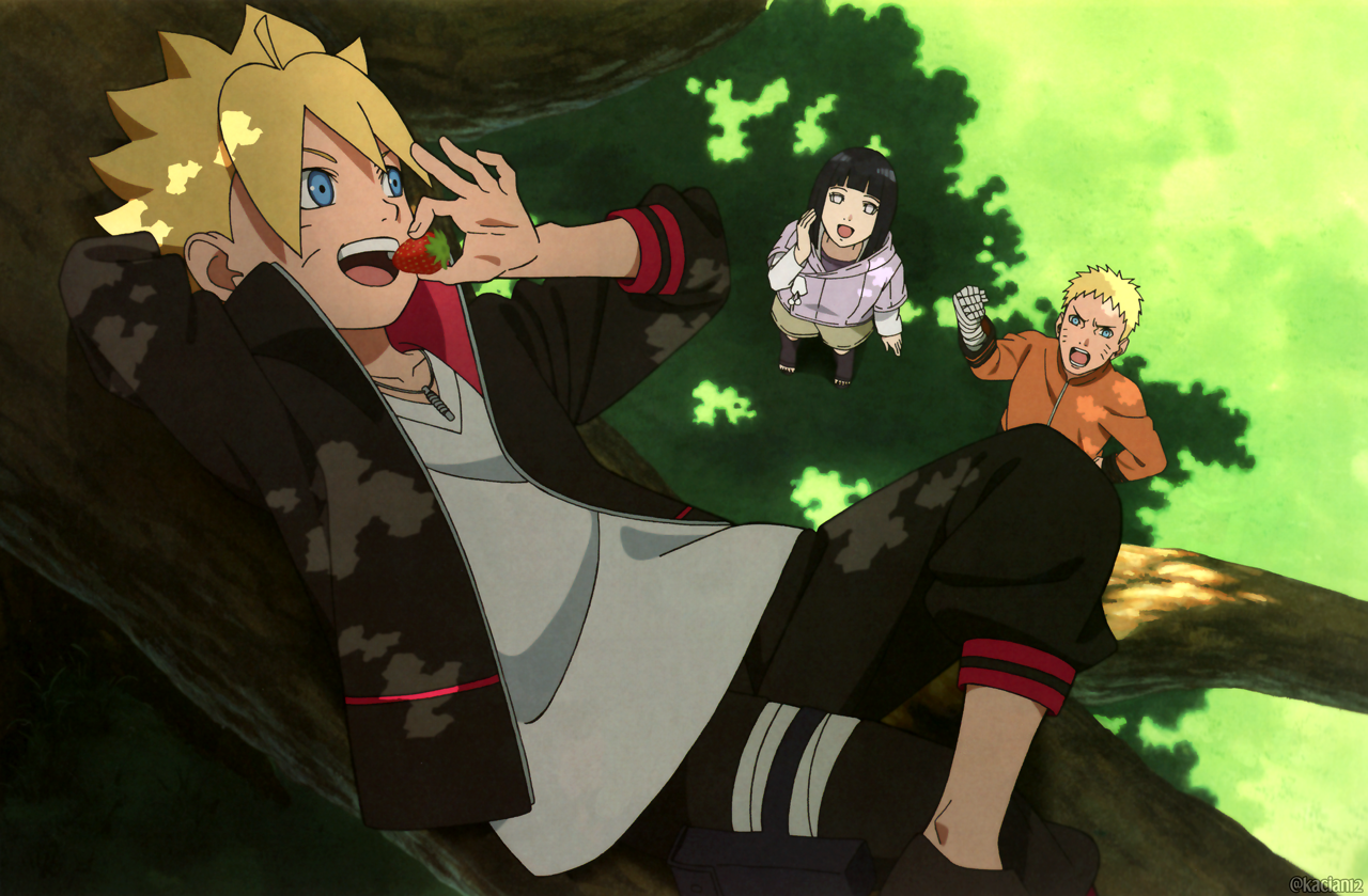 Naruto Uzumaki and Boruto Uzumaki by fvckfdaname on DeviantArt