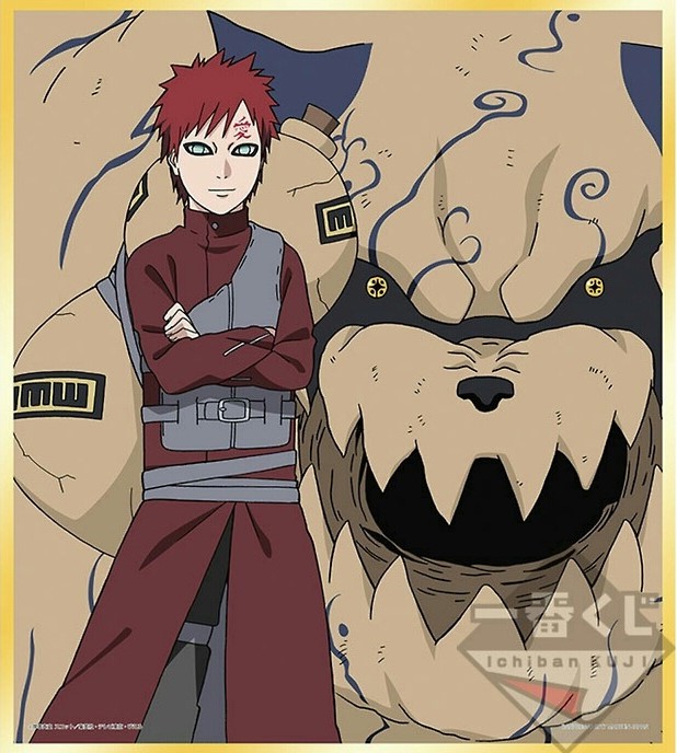 Gaara y Shukaku