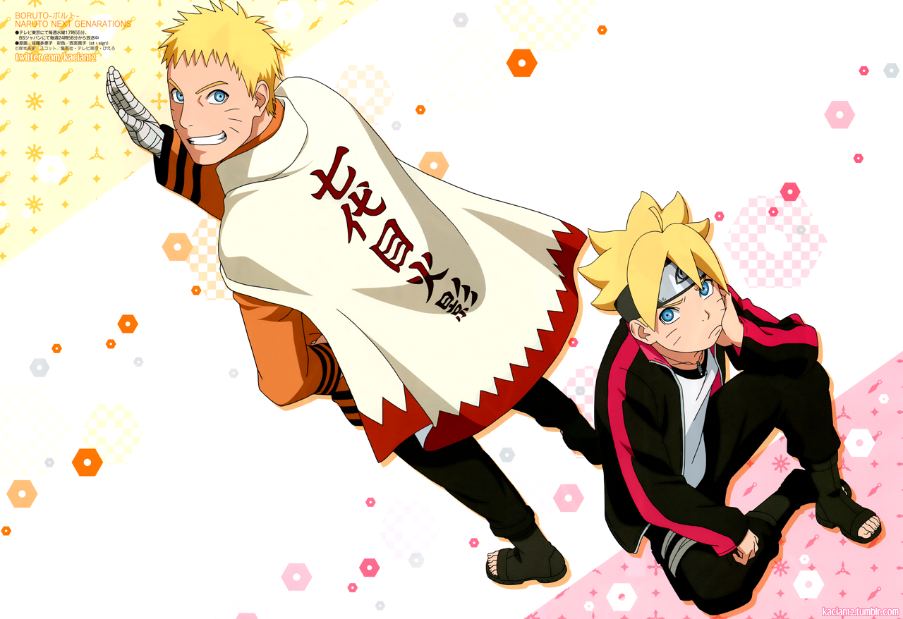 Boruto and Naruto Boruto Naruto Next Generations by AiKawaiiChan