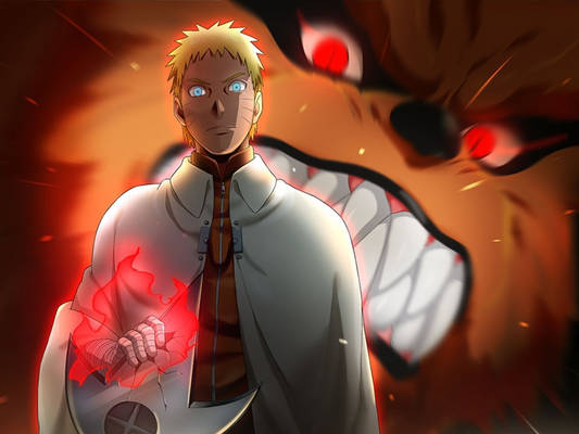 Naruto Uzumaki [Nanadaime Hokage] y Kurama