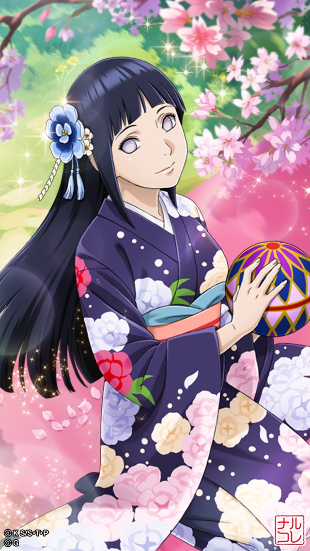 Hinata Hyuga [Kimono] | Narucole [Line]