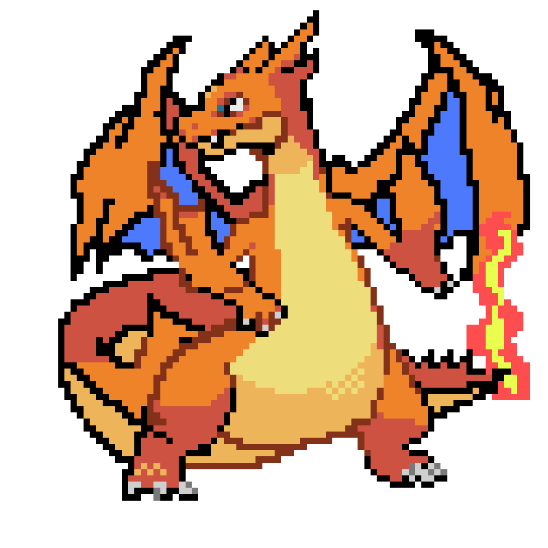 Mega Charizard Shiney by Spitfire5892 on DeviantArt