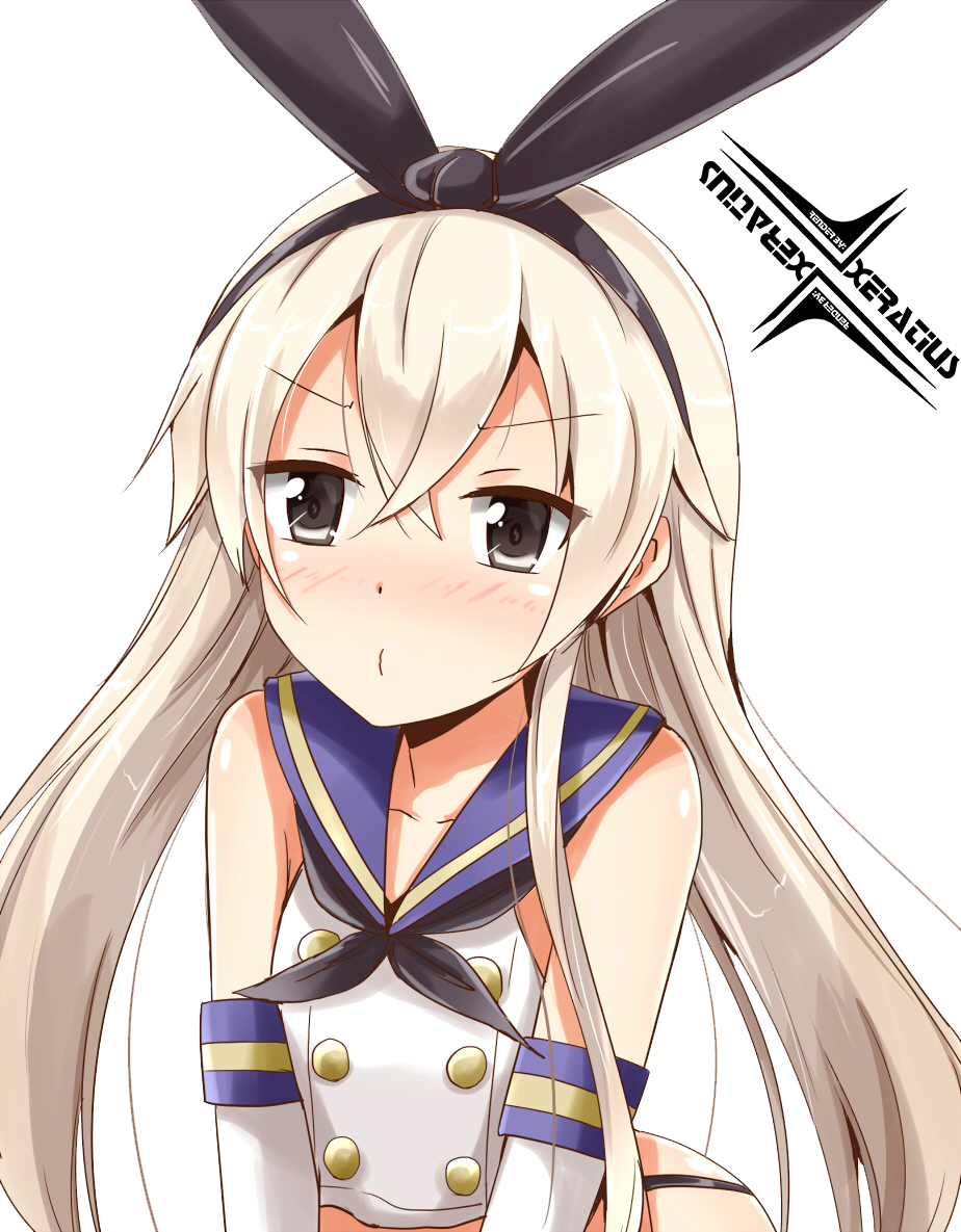 Shimakaze Render 1 by DrunkSponge on DeviantArt