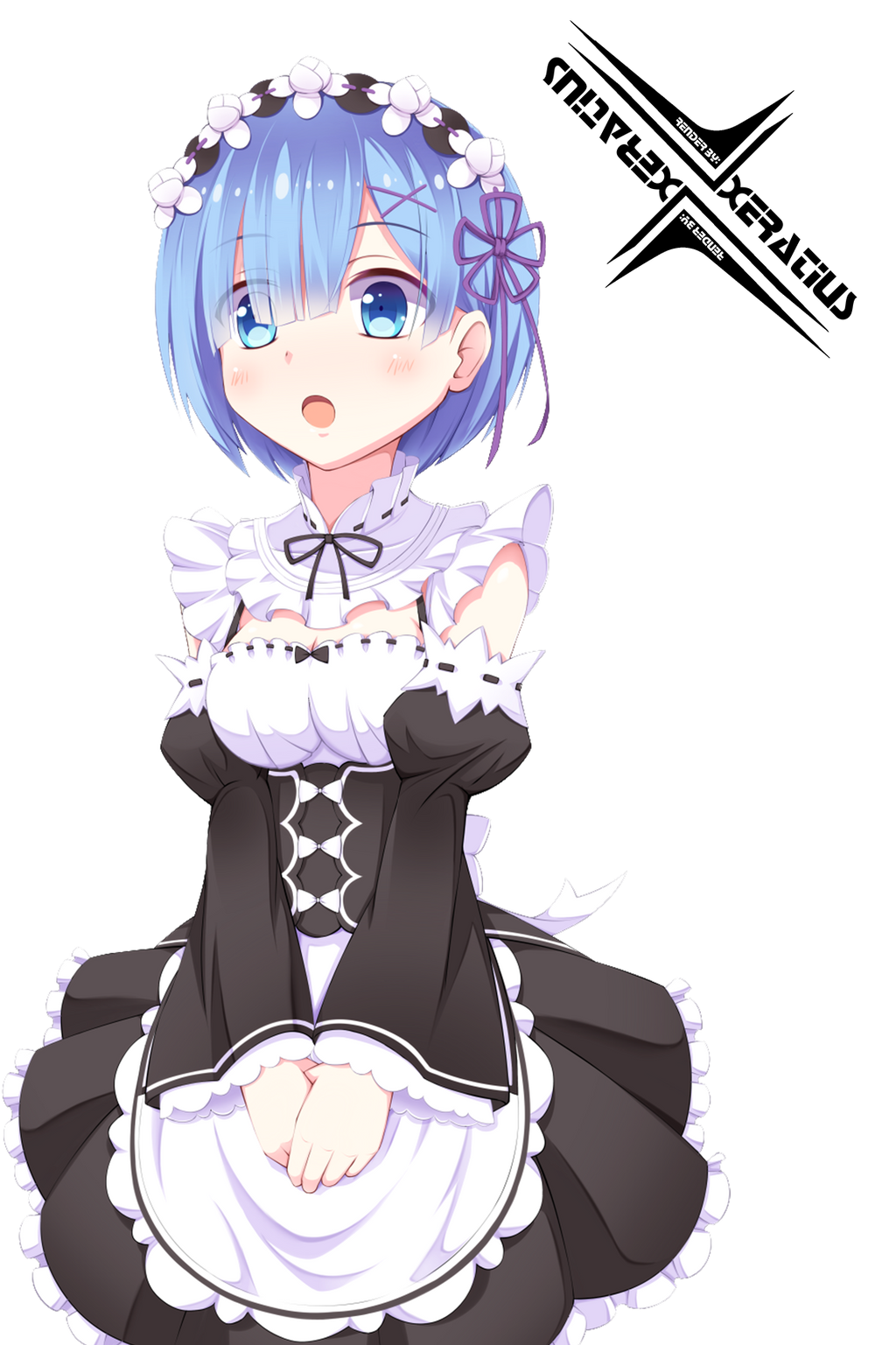 Deviantart Rem Rem Render #6 by DrunkSponge on DeviantArt
