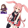 Kuro Usagi Render #1 Pink Hair