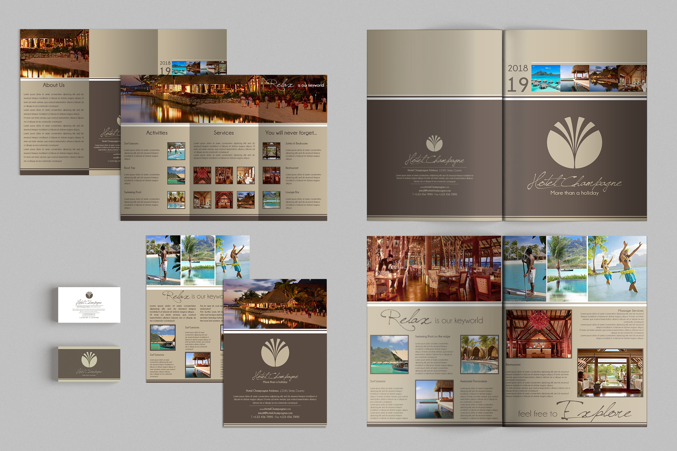 Set of Brochures / Stationery 08