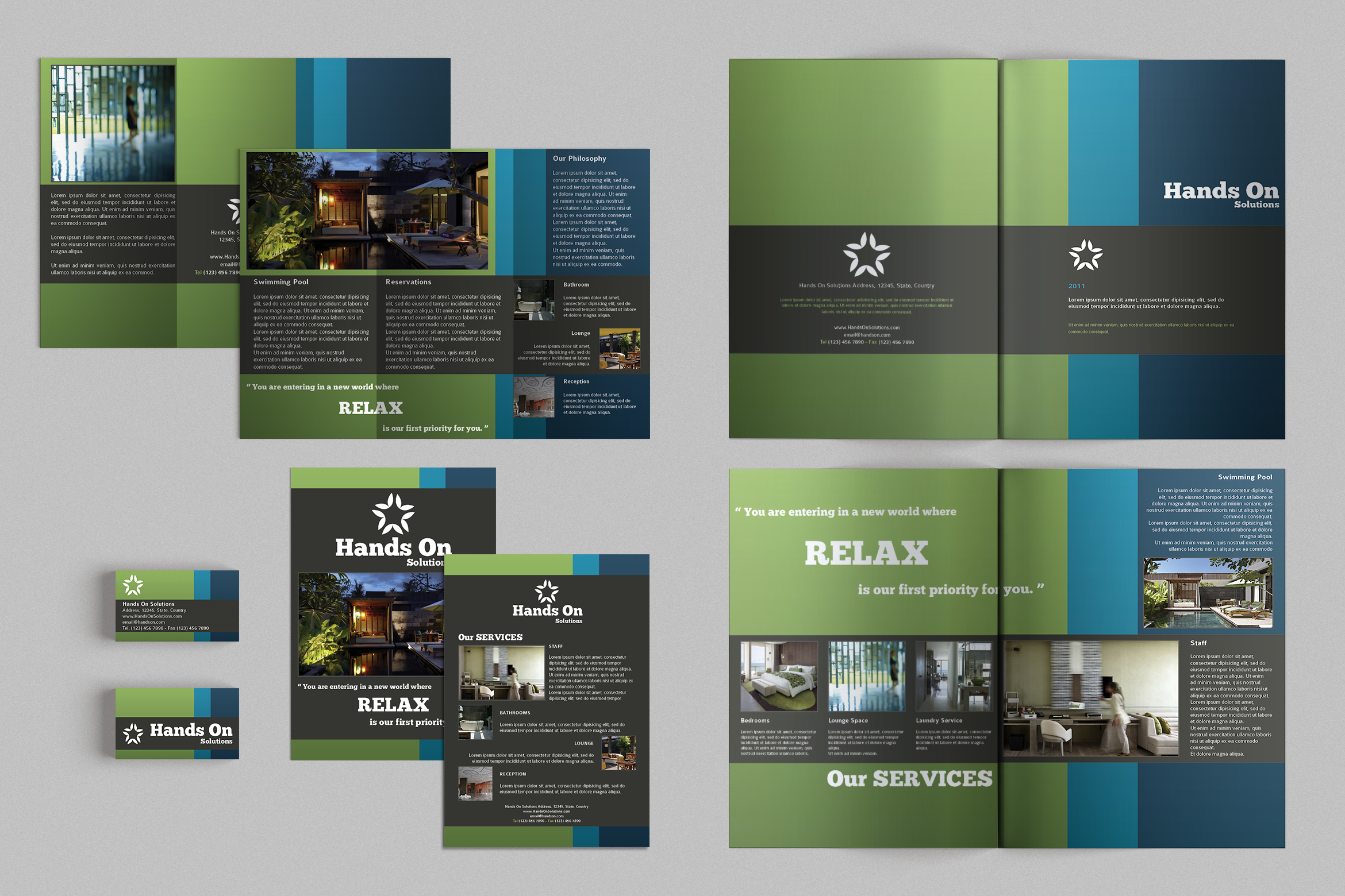 Set of Brochures / Stationery 07