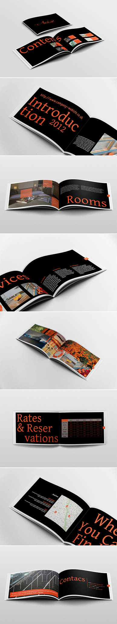 Horizontal Brochure by andre2886