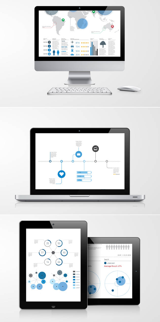 Infographic Elements Template Pack 04 by andre2886