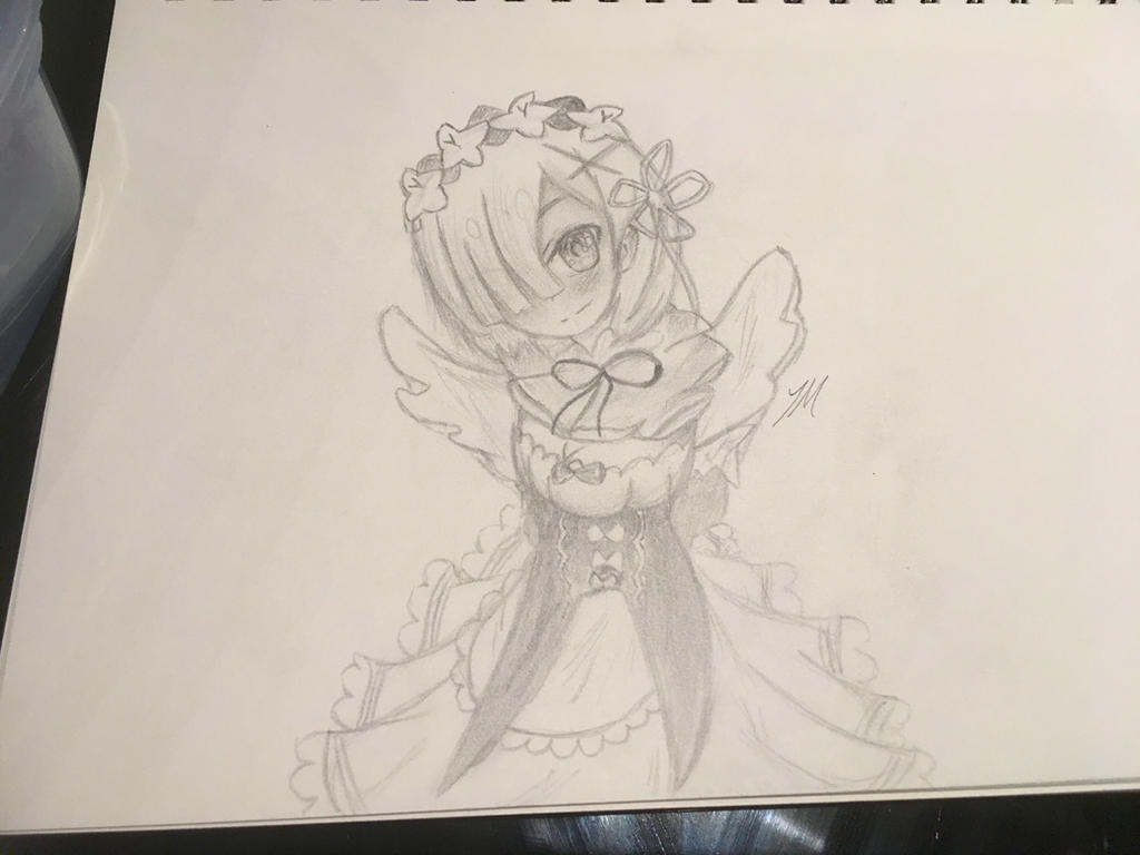 Deviantart Re Note Rem Re:Zero by DarthCynda on DeviantArt