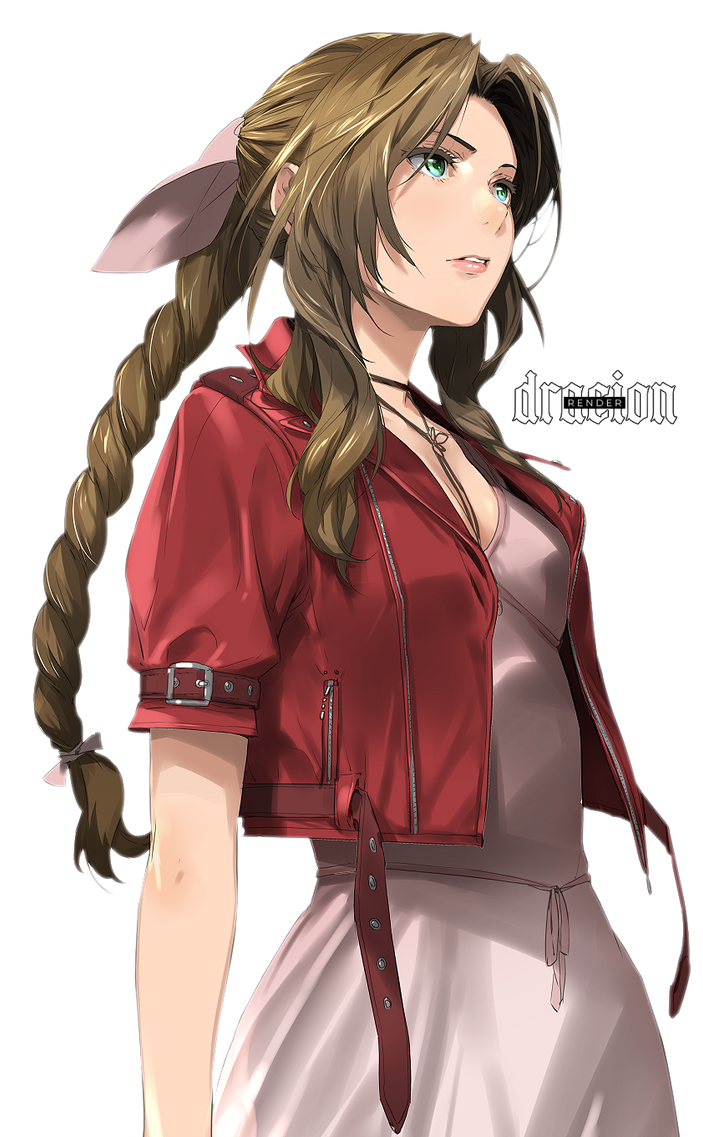 Aerith Render by Doranboltz on DeviantArt