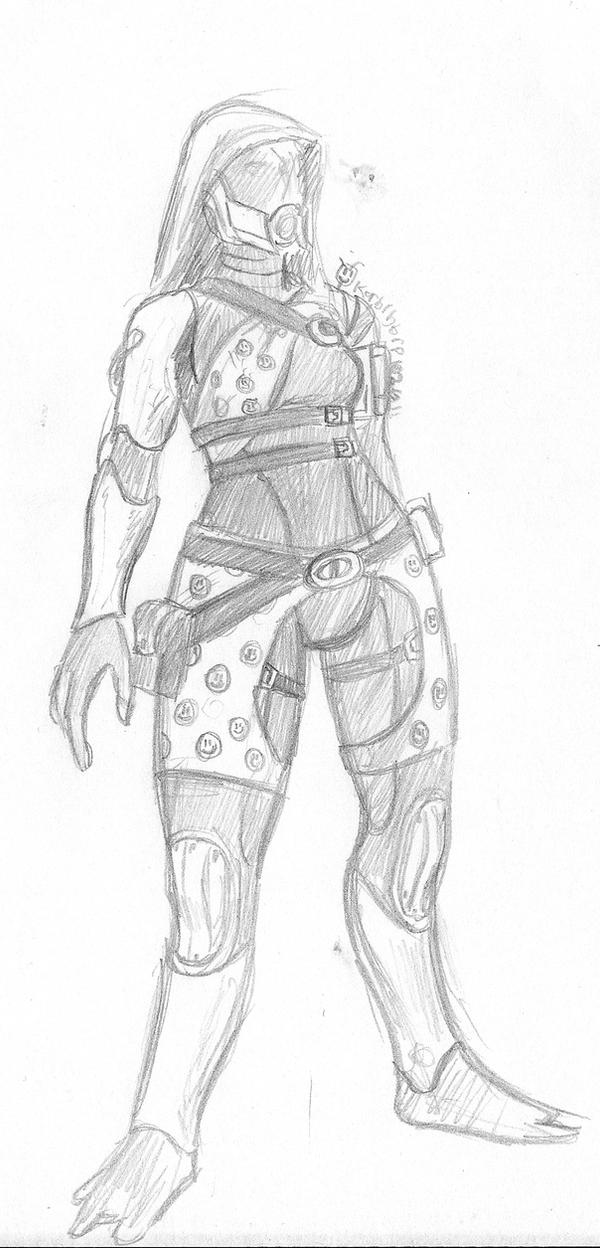 Quandarius Deviantart Quarian doodle by korblborp on DeviantArt