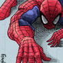 Spider-Man sketchcard in color 2