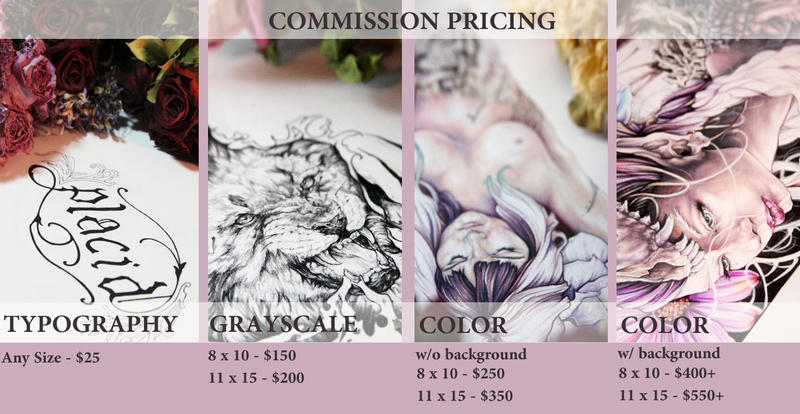 Commission Information 2019 - FULL by JenniferWeiler