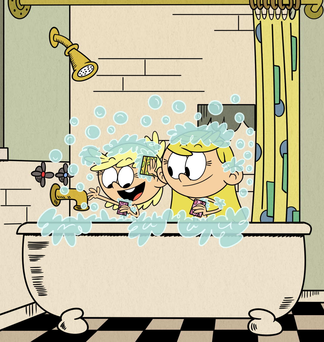 Bathing Together by TheAmazingPeanuts on DeviantArt