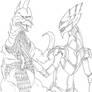 Kaiju: The Blade Brothers [ Gigan And Buster]