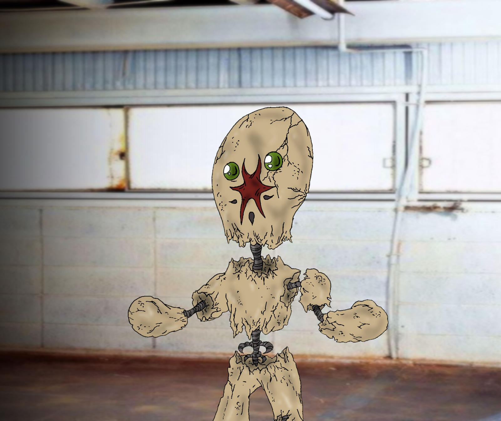 SCP-173 The Sculpture by BlueStrike01 on DeviantArt