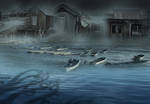 The Cthulhu Mythos: The Shadow Over Innsmouth by Cyprus-1