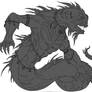 The Cthulhu Mythos: Father Dagon [Line Art]