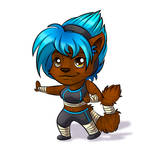 Kantii Chibi by Kata