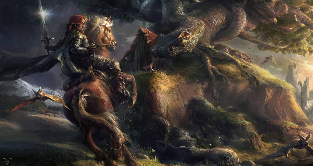 Knight Spirit by Gworld