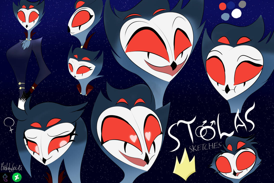 Stolas Sketches by Buddyspikes on DeviantArt