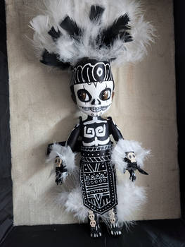 Aztec Death Dancer 16 inch doll