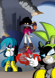 Sonic IDW - POWER SURGE by maxthedrawingperson on DeviantArt