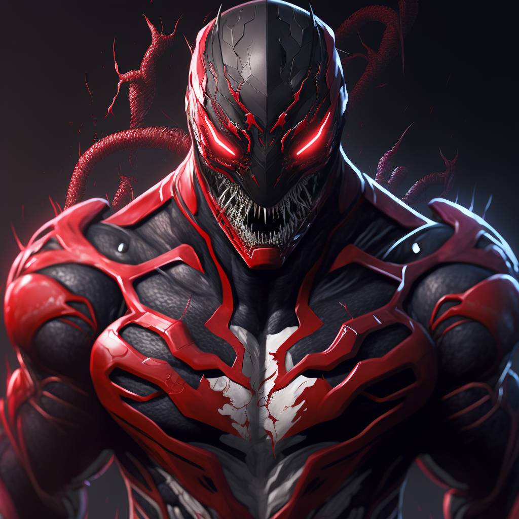 Venom 'if he was in power rangers universe ' by ethereal957 on DeviantArt