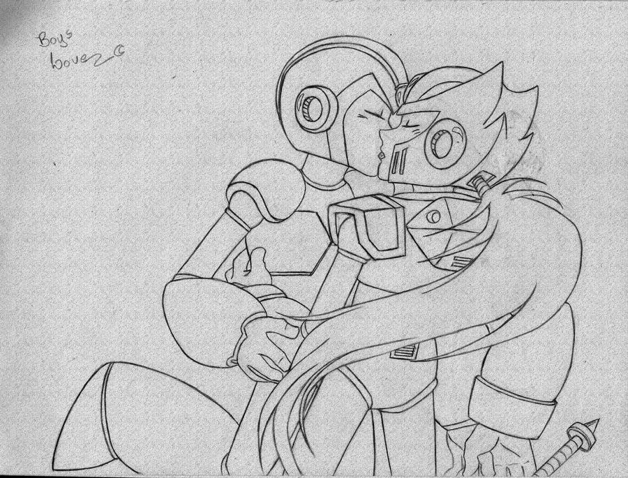 X and Zero kissu