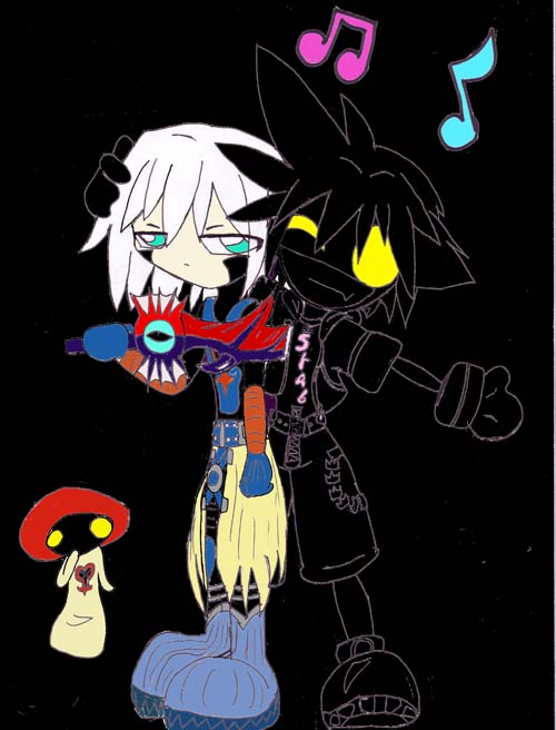  Riku stabbing Anti-Sora..aaww