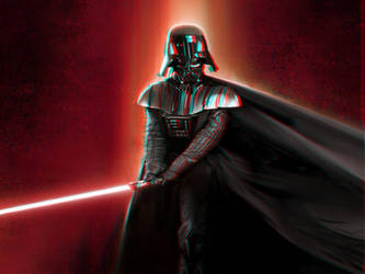 Darth Vader displacement 3-D