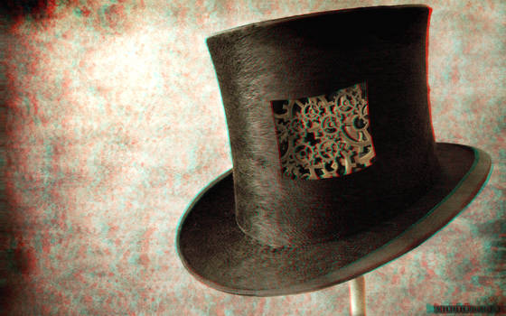Steampunk Hat 3-D conversion