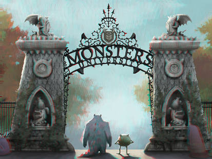 Monsters University 3-D conversion