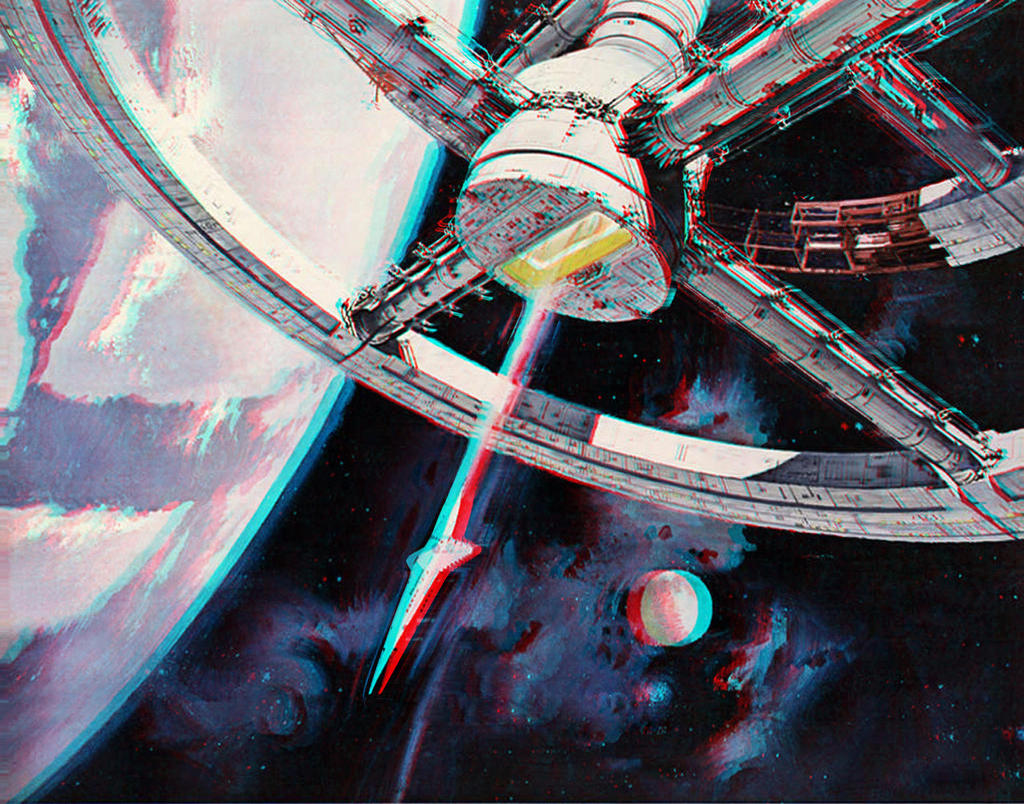 2001 Space Station 3-D conversion