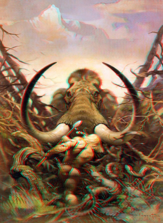 The Mammoth 3-D conversion