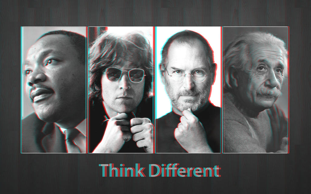 Think Different 3-D conversion