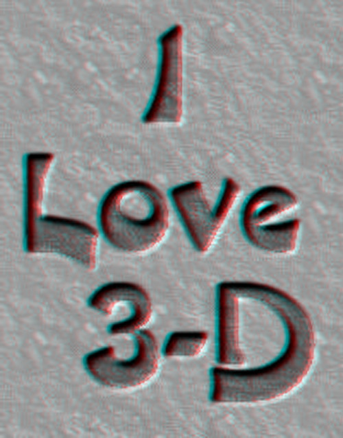 I Love 3-D   -  3-D conversion