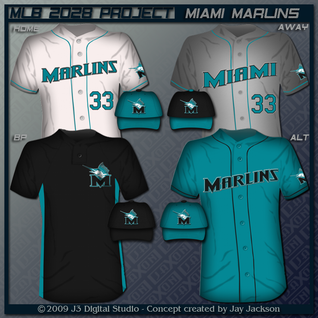 Miami Marlins City Connect Jersey by Baseball-uniforms on DeviantArt