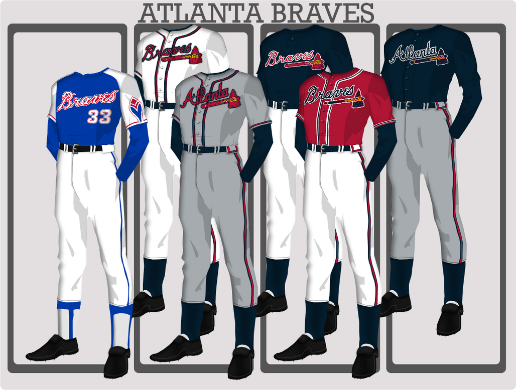 Atlanta Braves Uniforms V.2 by JayJaxon on DeviantArt