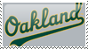 Oakland Athletics Stamp 8