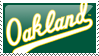 Oakland Athletics Stamp 9