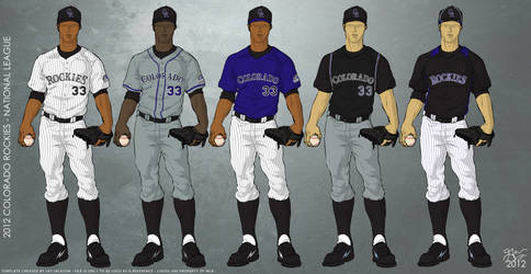 Colorado Rockies 2012 Uniforms