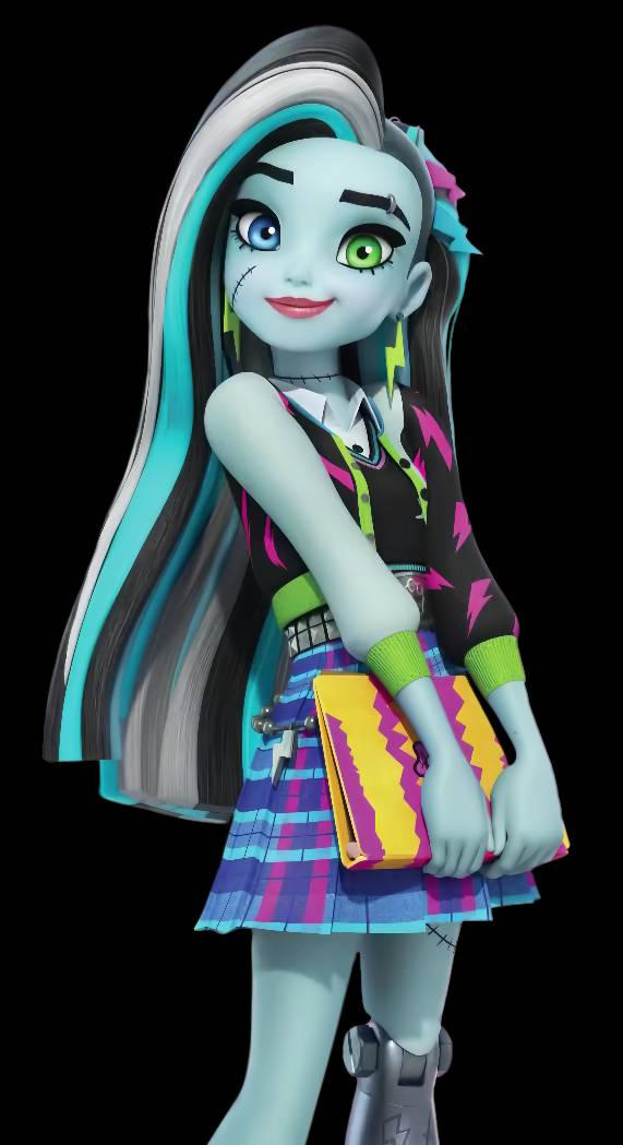 Monster High G3 Frankie Stein Render PNG by Poppitpretty on DeviantArt