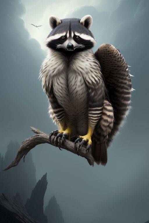 Tamiu Racoon Peregrine racoon 04 by ITCC on DeviantArt