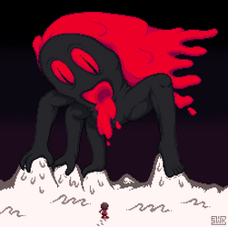 The Bloody White Desert Monster